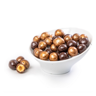 Ořechy lískové v hořké čokoládě lesklé 115g