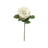 Růže CURTIS řezaná umělá krémová 45cm
