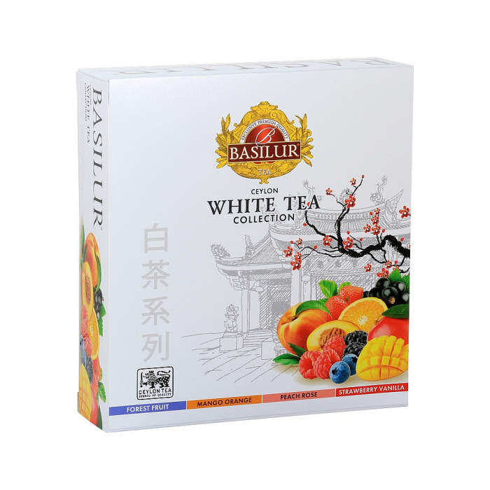 Levně Čaj Basilur White Tea Assorted 40x1,5g
