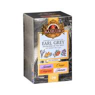 Čaj Basilur All Natural Earl Grey Assorted 20x2g