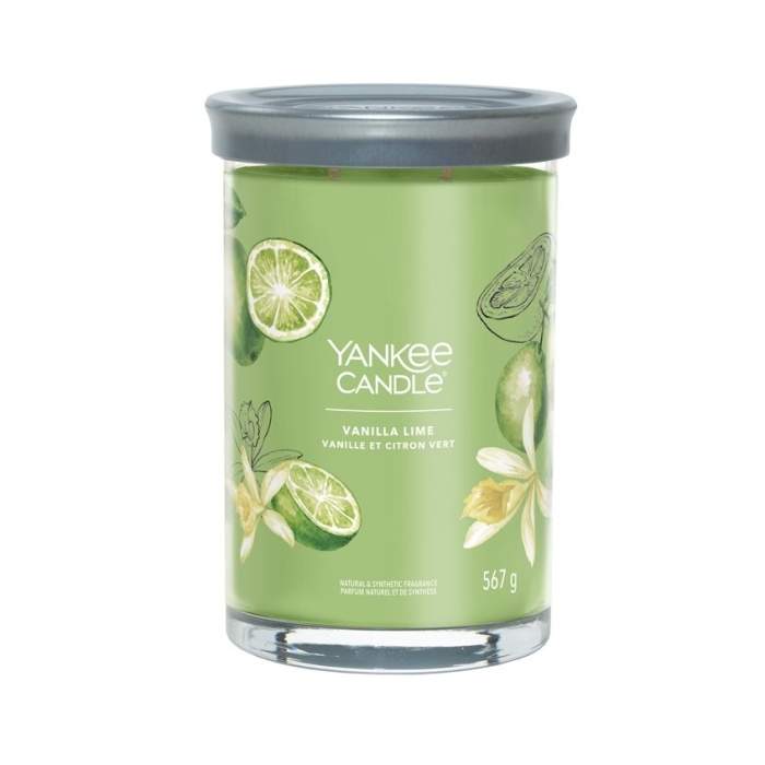 Levně Svíčka YANKEE CANDLE Signature Tumbler 567g Vanilla Lime