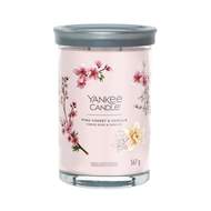 Svíčka YANKEE CANDLE Signature Tumbler 567g Pink Cherry & Vanilla