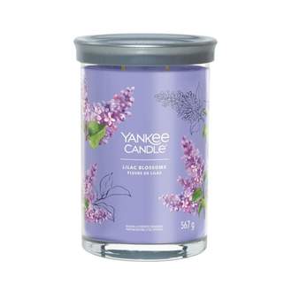 Svíčka YANKEE CANDLE Signature Tumbler 567g Lilac Blossoms