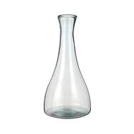 Váza/lahev skleněná JOSIE čirá 39cm