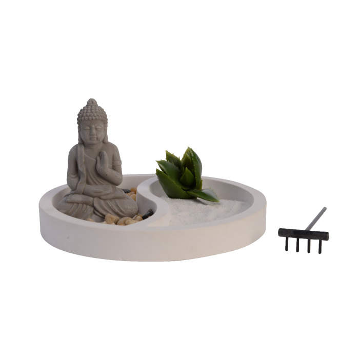 E-shop Zahrada kulatá s Buddhou 19cm
