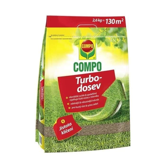 Levně COMPO TURBO travní osivo Dosev 2,6kg