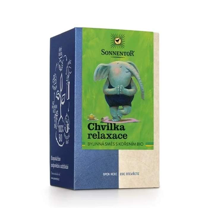 Levně Čaj Chvilka relaxace - bylinný bio porcovaný 18x1g Sonnentor