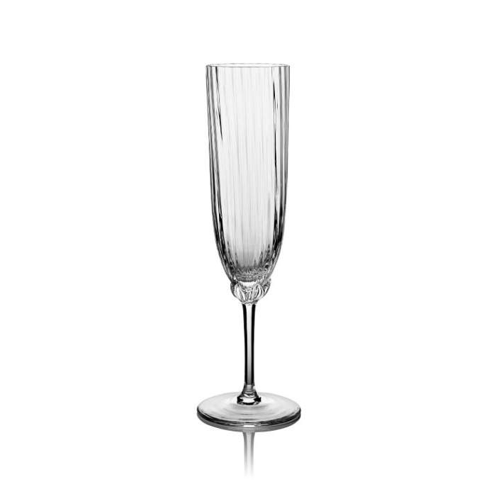 Levně Sklenice na šampaňské skleněná SAKURA čirá 225ml, 2ks