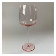 Sklenice na víno skleněná KABARET sv.růžová 350ml, 2ks