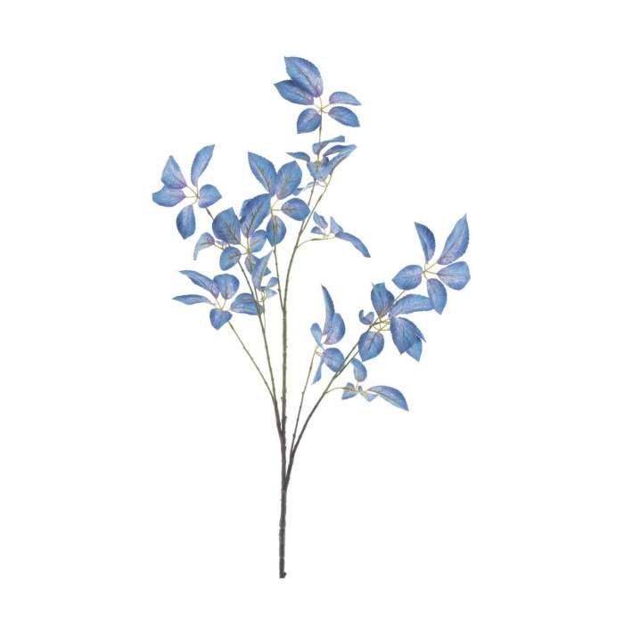 Levně Větev Šeflera MIRJA umělá modrá 123cm