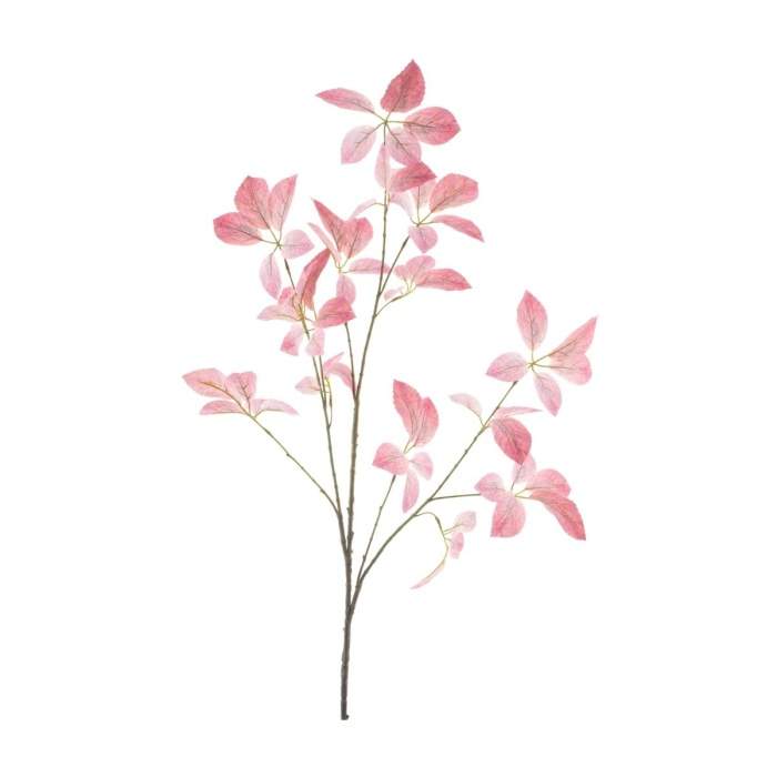 E-shop Větev Šeflera MIRJA umělá růžová 123cm