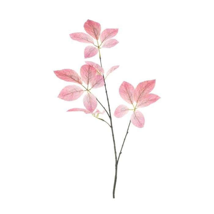 E-shop Větev Šeflera MIRJA umělá růžová 83cm