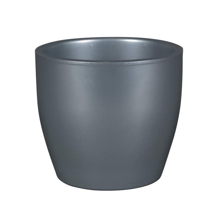 E-shop Obal keramický CANDIA 03Y práškovaný stříbrný 14cm