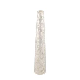 Váza úzká keramická SHARLA M perleťová 51cm