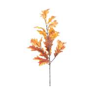 Větev dub podzimní umělý oranžový 73cm