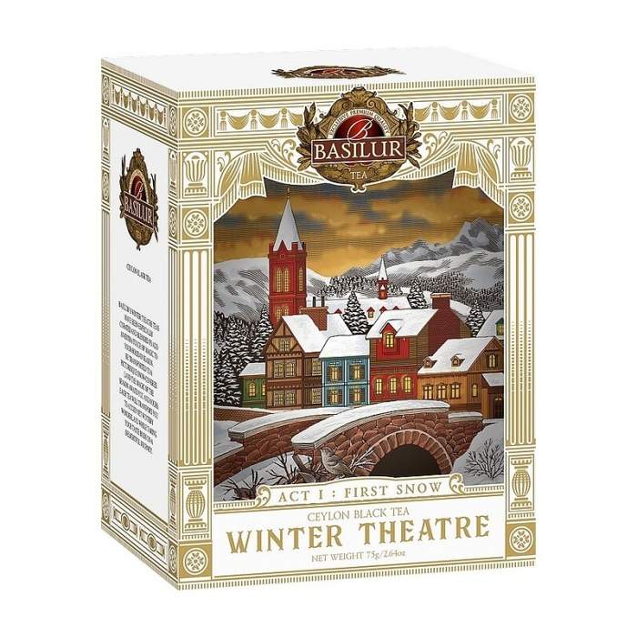 Levně Čaj BASILUR Winter Theatre Act I.First Snow 75g