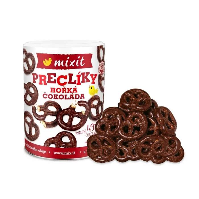 Levně Preclíky Mixit hořká čokoláda 250g