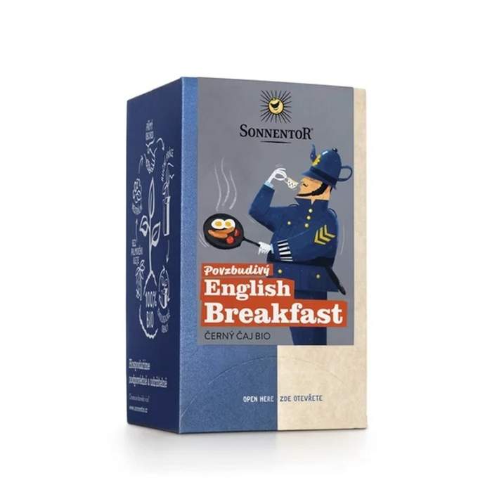 Levně Čaj černý BIO English Breakfast porcovaný 18x1,8g Sonnentor