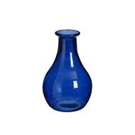 Váza skleněná QIN modrá 31cm