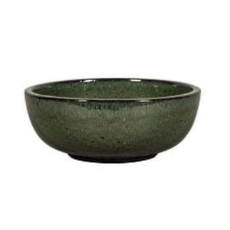 Miska SHANGHAI 6-01DA keramická glazovaná tm.zelená 50cm