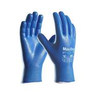 Rukavice MAXIDEX® 19-007 celomáčené modré vel.9