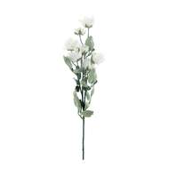 Růže mini ECO řezaná umělá bílá 68cm