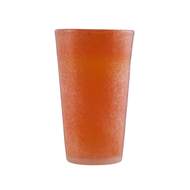 Sklenice na drink skleněná MEMENTO oranžová 13,8cm