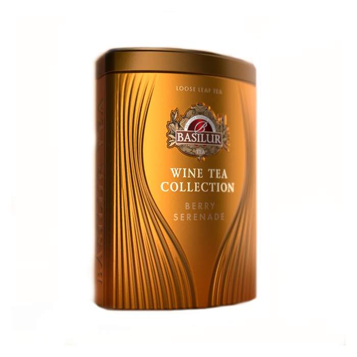 Levně Čaj Basilur Wine Tea Berry Serenade dóza 75g